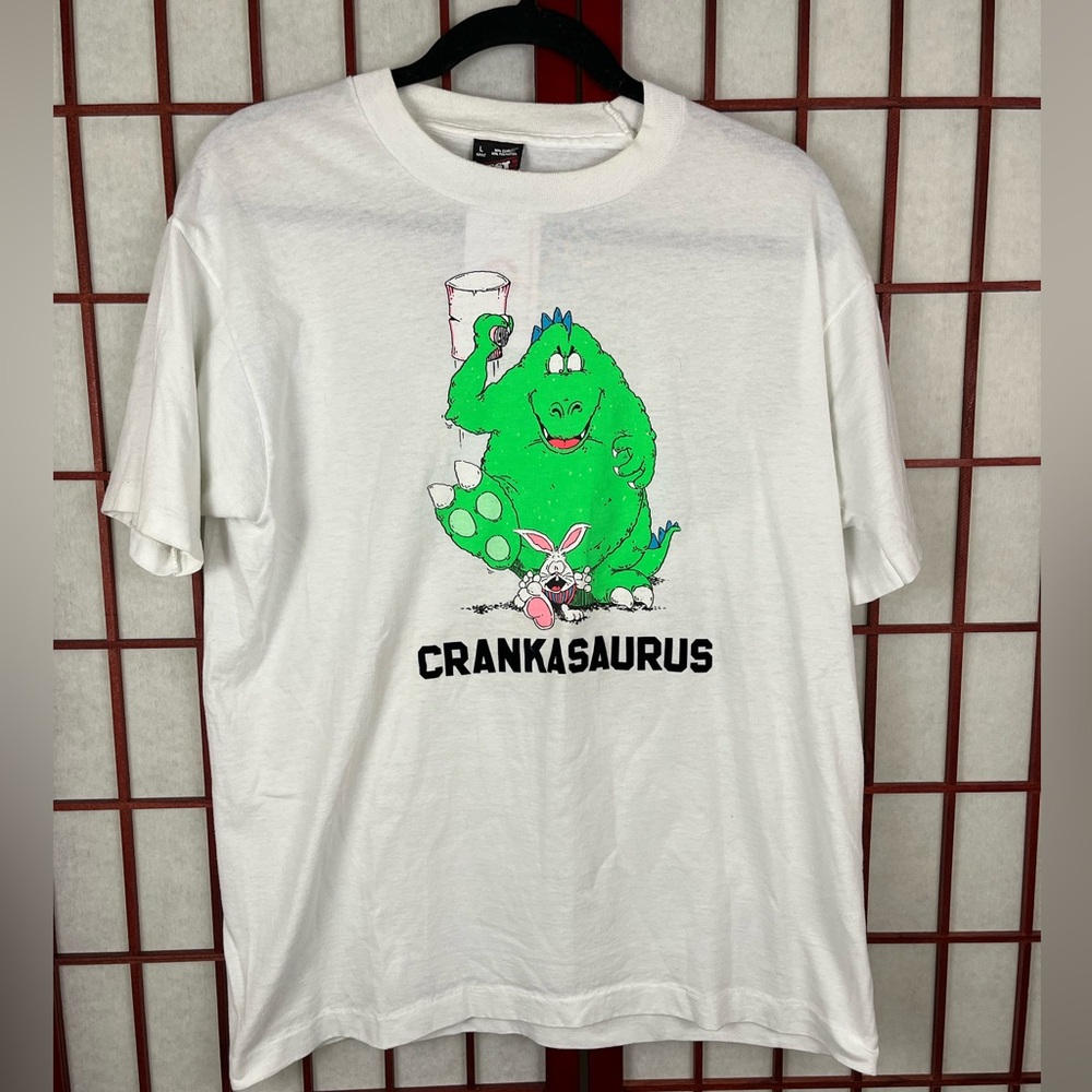 Vintage 90’s Crankasuarus Funny Graphic T-Shirt